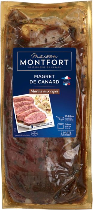 Magret De Canard Marine Aux Cepes Maison Montfort Bienvenue