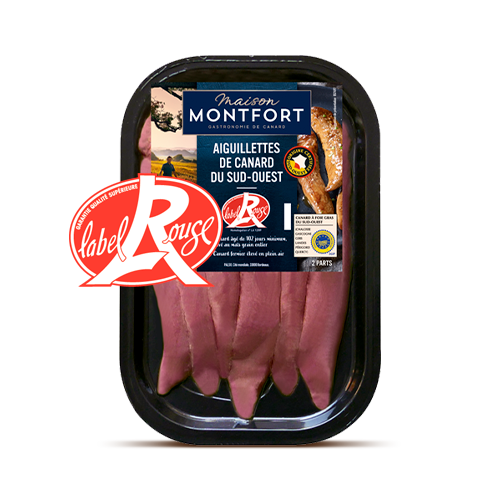 Aiguillettes de canard du sud-ouest label rouge