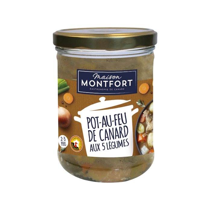 Recette confit de canard maison - 750g 