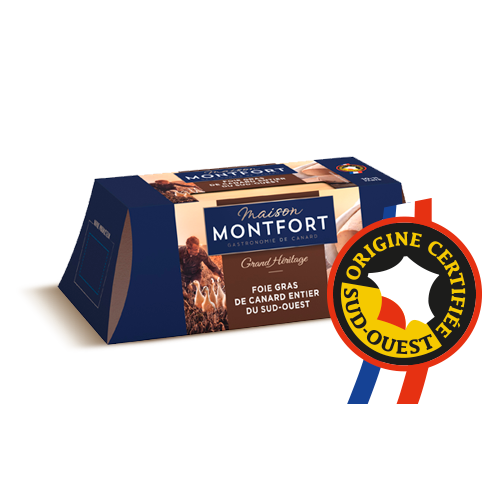 Foie gras de canard entier du sud-ouest sans conservateur